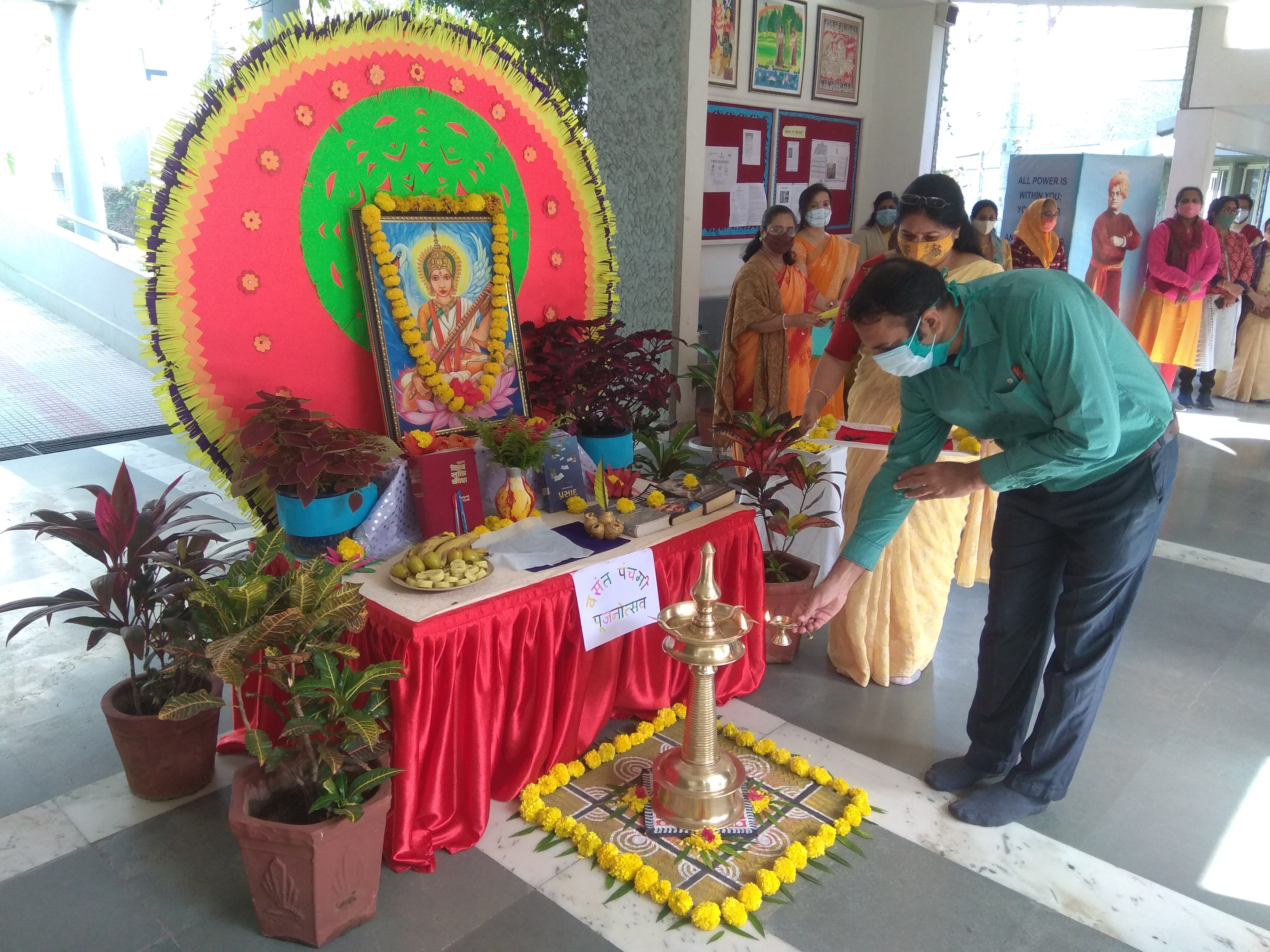 Celebration of Vasant Panchami